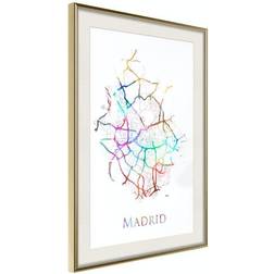 Arkiio Affisch Madrid [Poster] 40x60 Poster